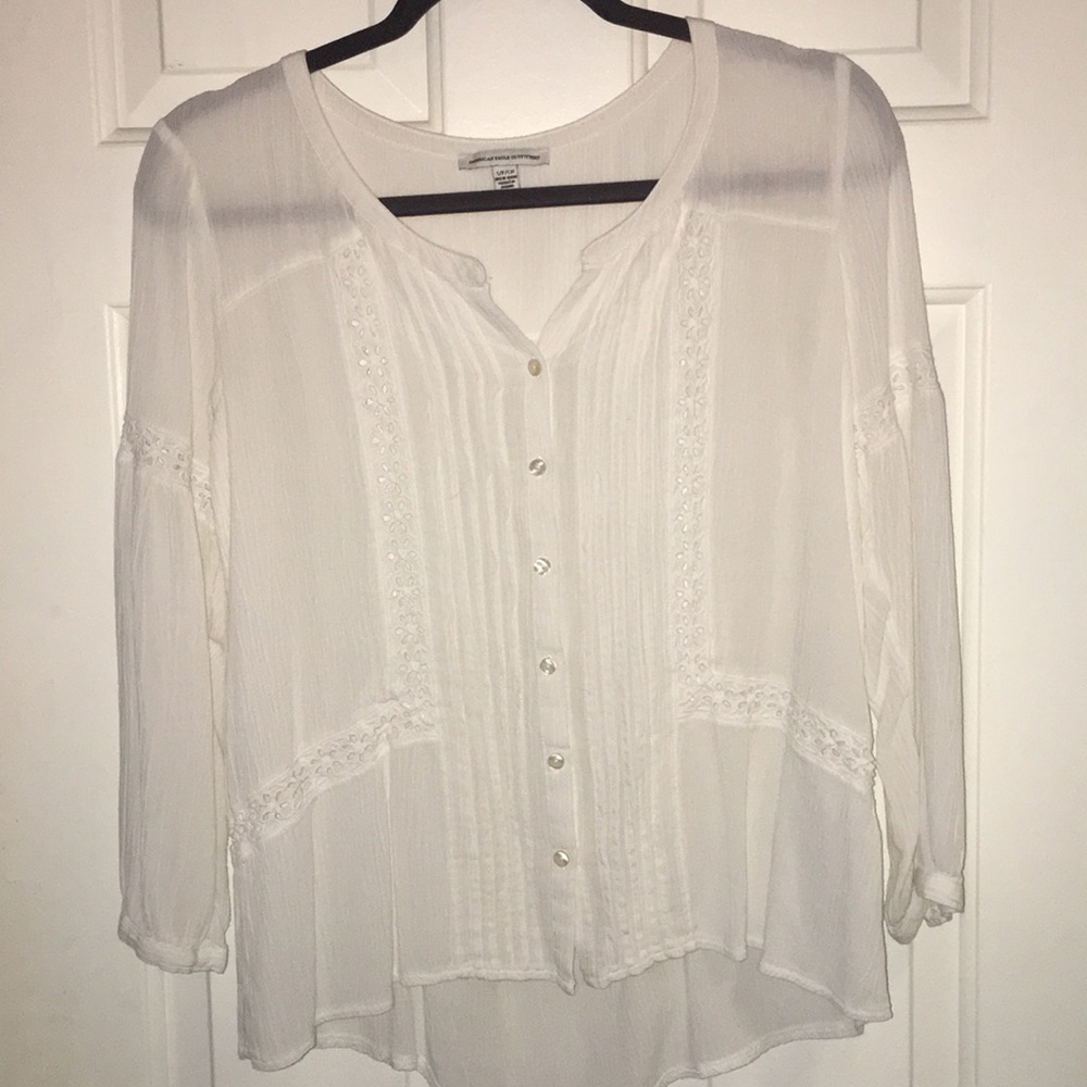 TODAY SALE Lacey American eagle blouse